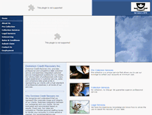 Tablet Screenshot of dominioncreditrecovery.com